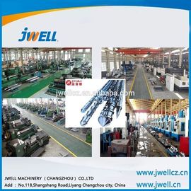 Jwell PE/ PP/PVC high speed high capacity plastic pipe extrusion machine