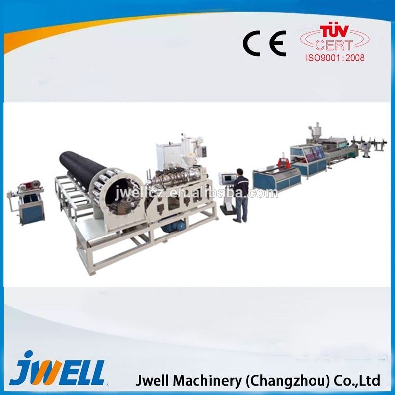 Jwell PVC-C High Voltage Cable Protection Pipe Extruders Plastic